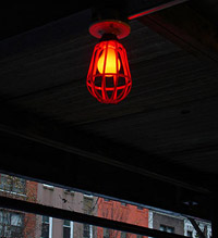 Red Lamp, NYC 2005