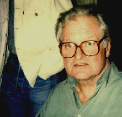 John Ashbery, Sydney, 1992. Photograph copyright © John Tranter, 1997