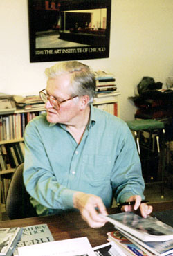 John Ashbery, Sydney, 1992. Photograph copyright © John Tranter, 1992, 1997