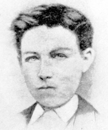 Photograph of Rimbaud by Carjat, 1871