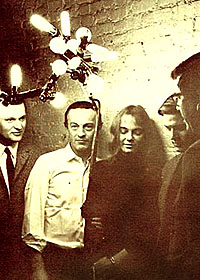 Bill Berkson and friends, NYC, 1964