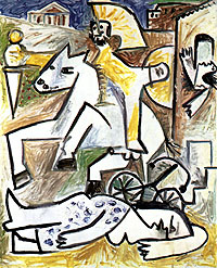 Picasso, The Rape of the Sabine Women