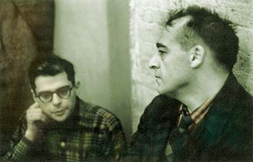 Allen Ginsberg, Kenneth Patchen, by Harry Redl.