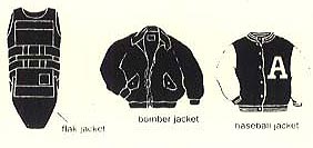 drawings of some jackets