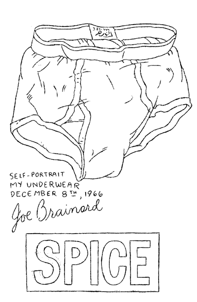 Joe Brainard, Spice cover art