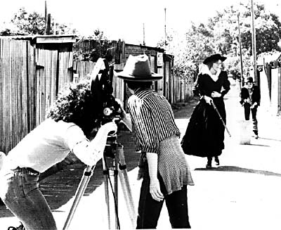 Filmmaking ‘Cattle Annie’, Glebe 1977