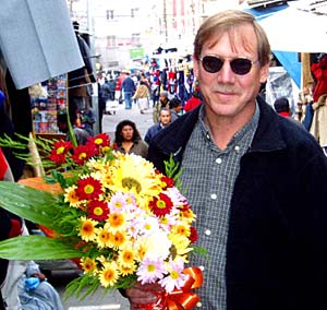 Kent Johnson in La Paz, 2004