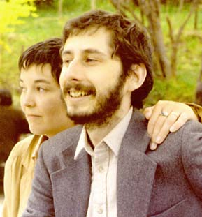 With Rosemary Laxton, Asolo, Italy, 1981, photo Annalisa Perusi