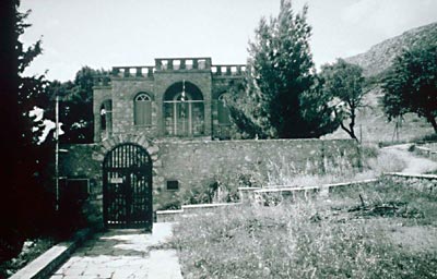 Sikelianos house at Delphi.