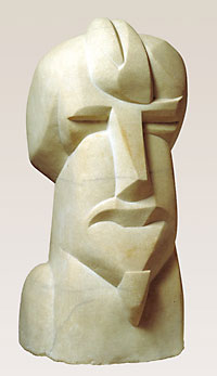 Henri Gaudier-Brzeska, Head of Ezra Pound