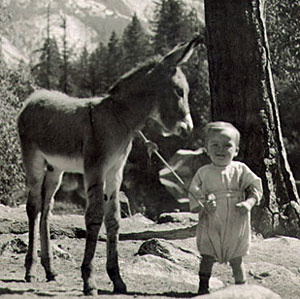 The young Robert Duncan, Yosemite National Park, ca. 1922