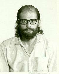 Allen Ginsberg Passport photo 1966, copyright The Allen Ginsberg Trust, with permission