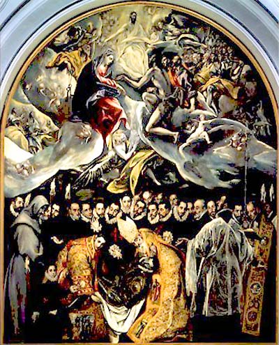 The Burial of the Count of Orgaz by El Greco