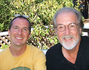 Albert Flynn DeSilver (left) and Paul Hoover