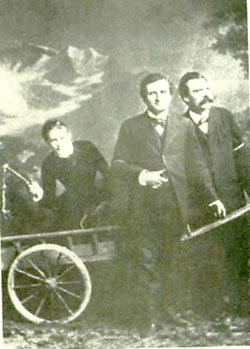 Lou von Salom�, R�e and Nietzsche (circa 1882)