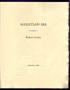 Mazatlan: Sea, cover