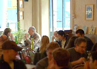 Le Grainne Cafe, interior