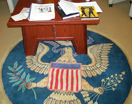Carpet at the American Corner