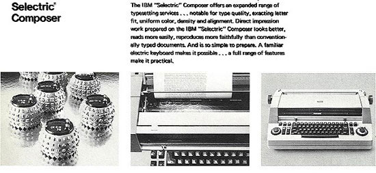 IBM Selectric Brochure