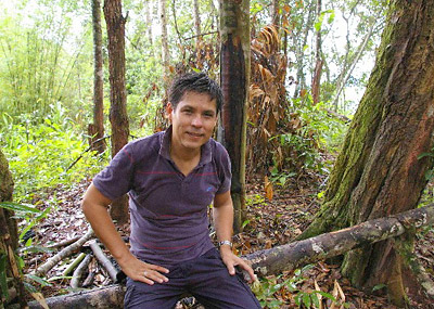 Adam Aitken, in Laos