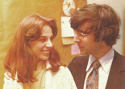 David Shapiro with his wife