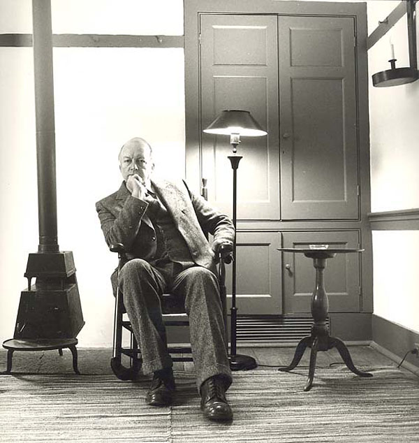 JW at Shaker Village, 1982. Photo by Guy Mendes.