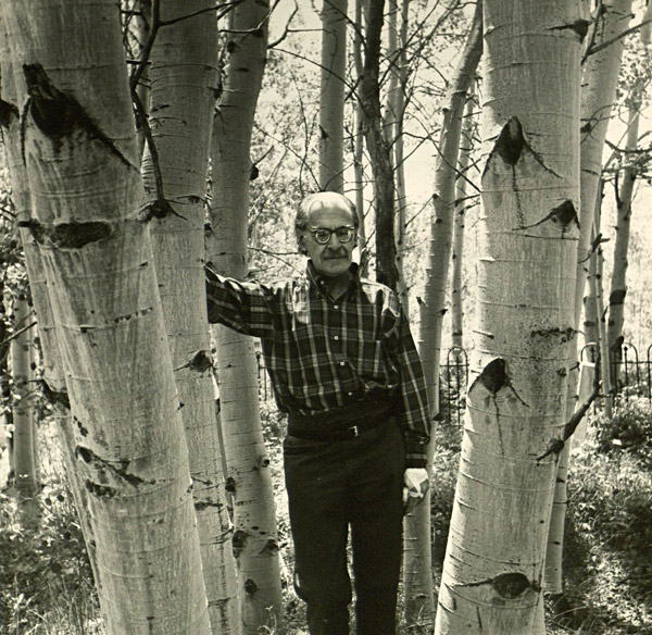 Basil Bunting, photo by Jonathan Williams