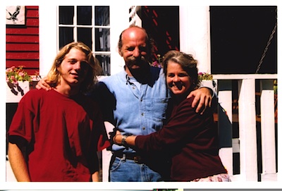 Carson, Bob and Susan Arnold at home 2002 photo J. Phillips