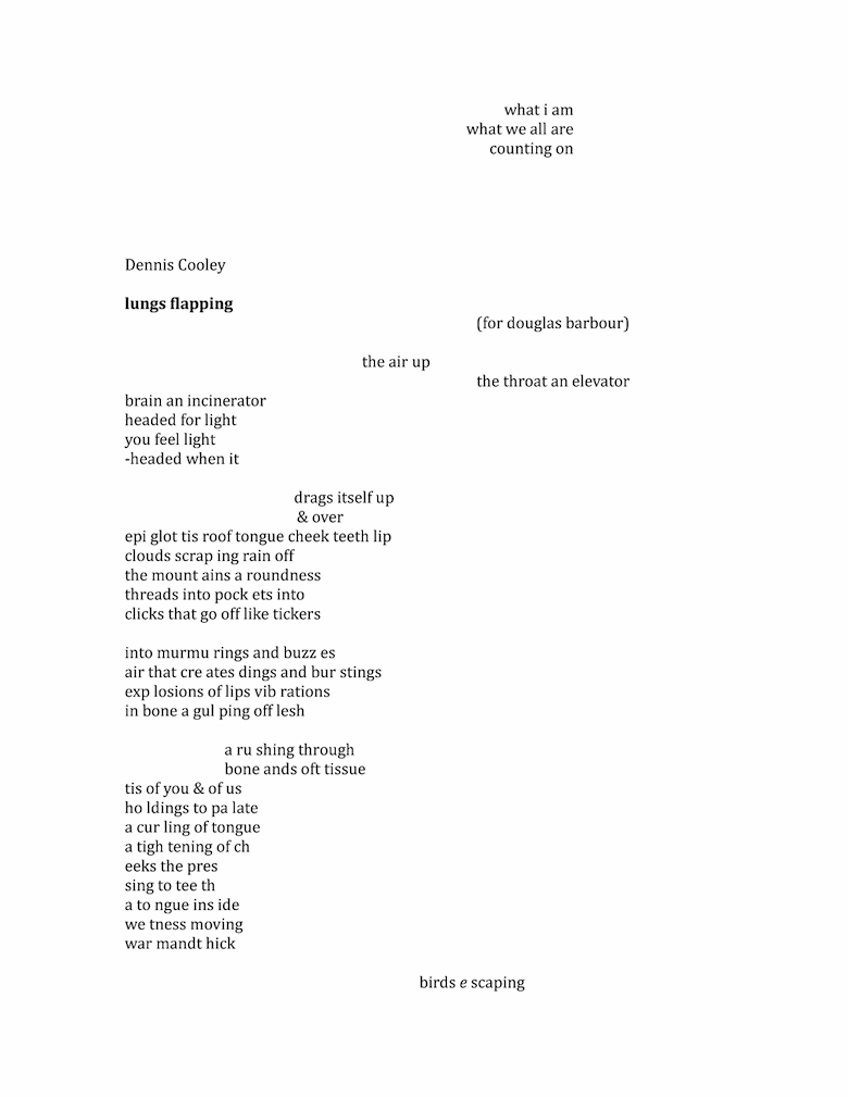 Cooley, 2 poems, page 3 of 4