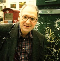 Charles Bernstein, NYC, November 1997, photo by John Tranter