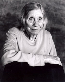 Photo of Barbara Guest by Judy Dater 2004